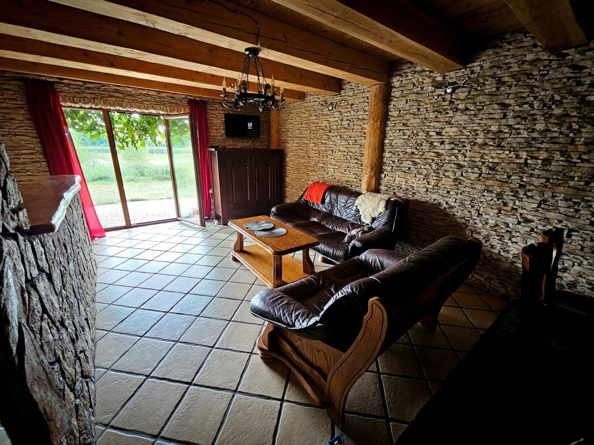 Domek Letniskowy Caloroczny W Rzemieniu Villa Exterior photo