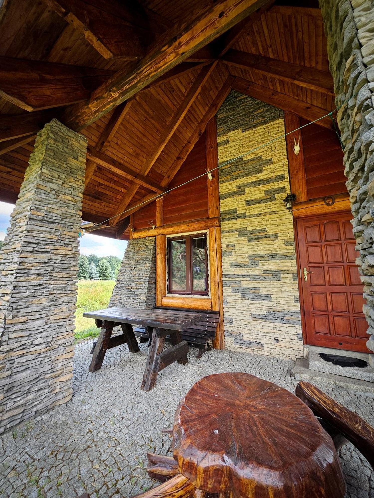 Domek Letniskowy Caloroczny W Rzemieniu Villa Exterior photo